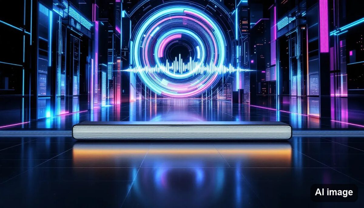 Herausragende Klangqualität der Sennheiser AMBEO Soundbar, die ein beeindruckendes Audioerlebnis bietet.