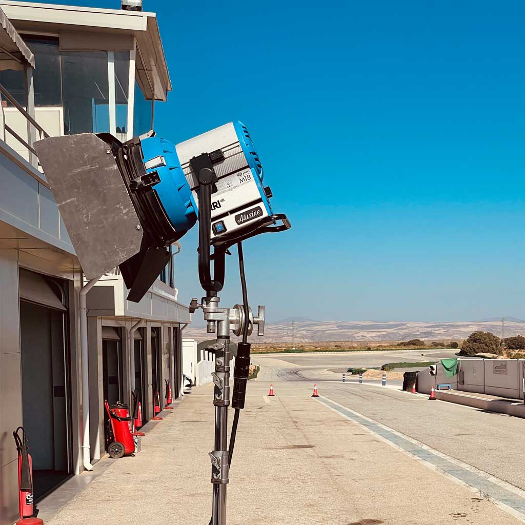 Recording at a roadside