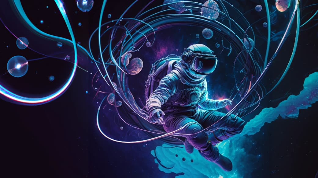astronaut in the metaverse