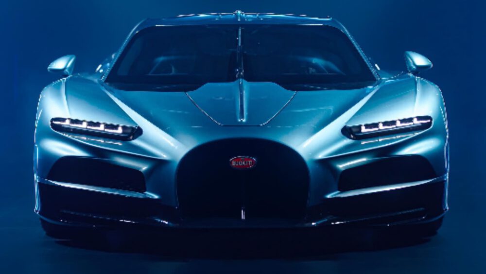 Bugatti seen from the front