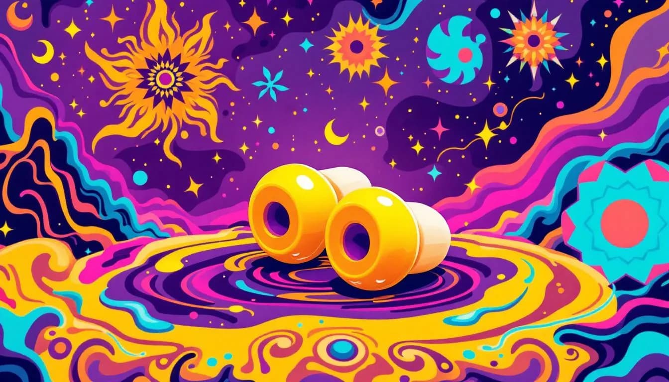 Earplugs psychodelic
