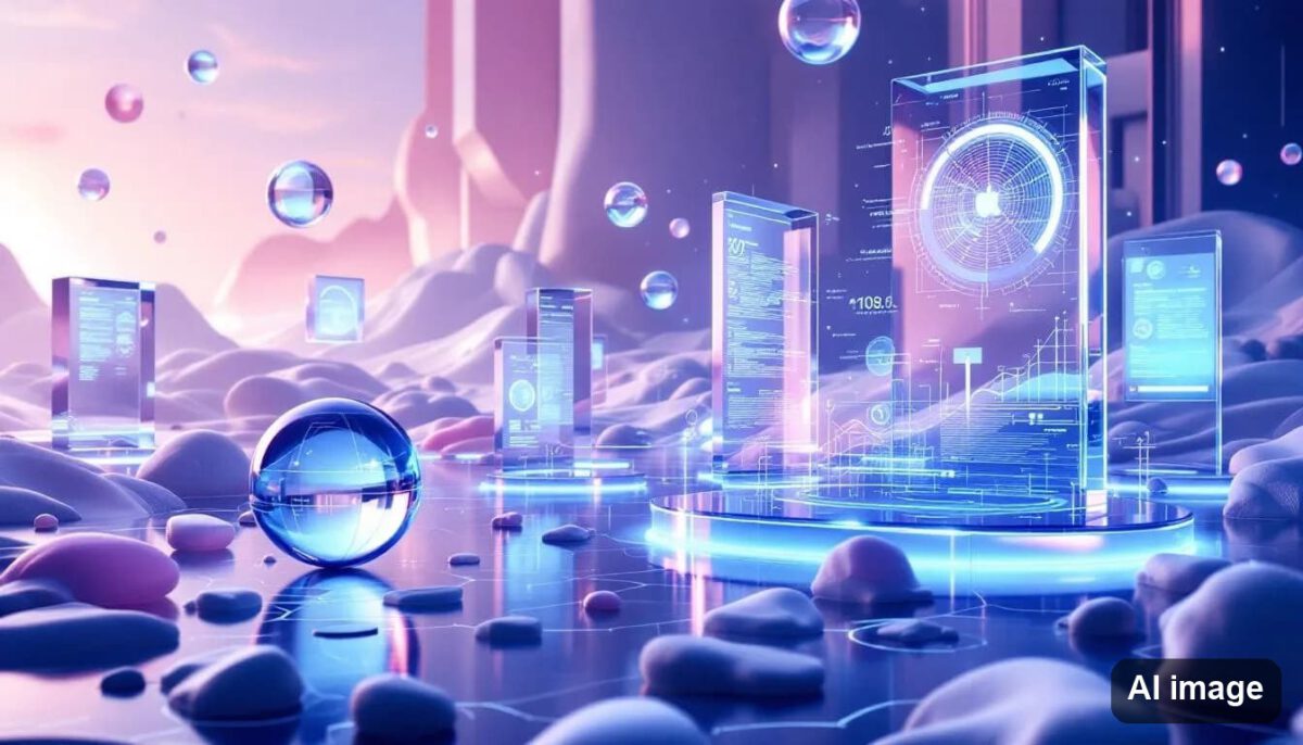 An immersive video experience showcasing Apple technologies.