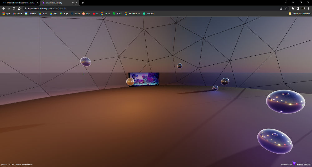 Screenshot from experience.atmoky.com