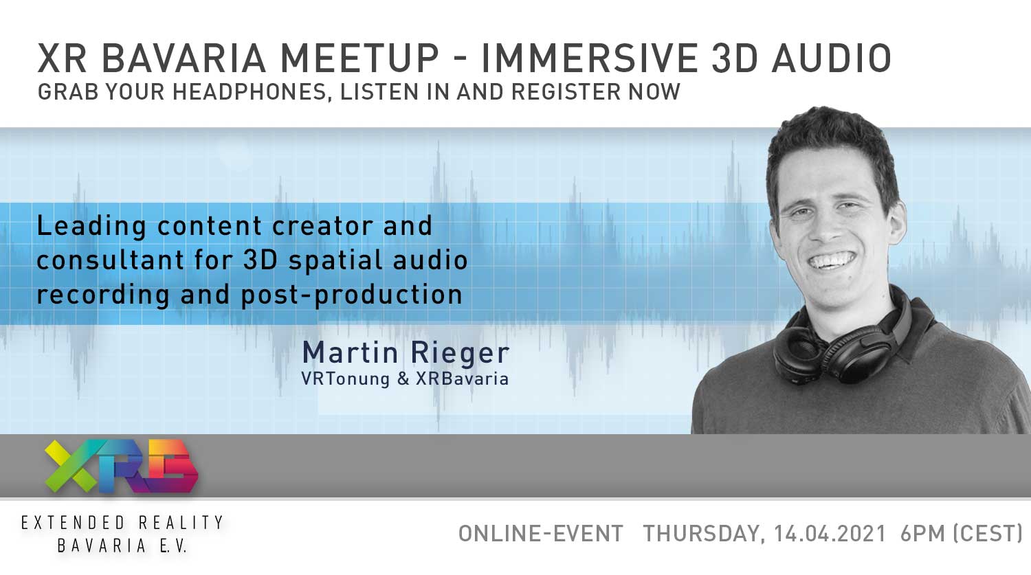 Extended Reality Bavaria Meetup Martin Rieger VRTonung