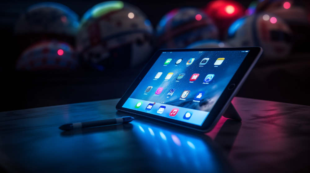 An Ipad with which you can enhance your 3D Audio Airpods Pro Experience.