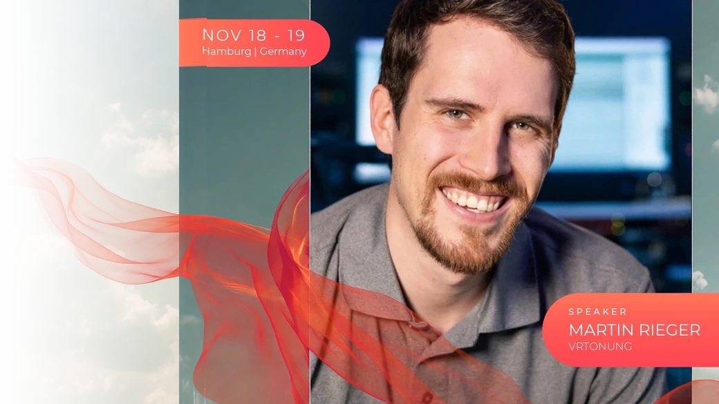 Martin Rieger, speaker at nextReality.festival 2026 in Hamburg on 18 and 19 November