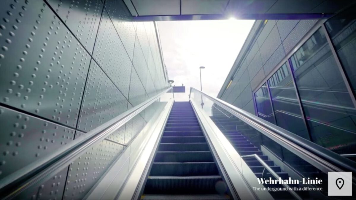 Sounds of Germany für Secret Escapes: Rolltreppe