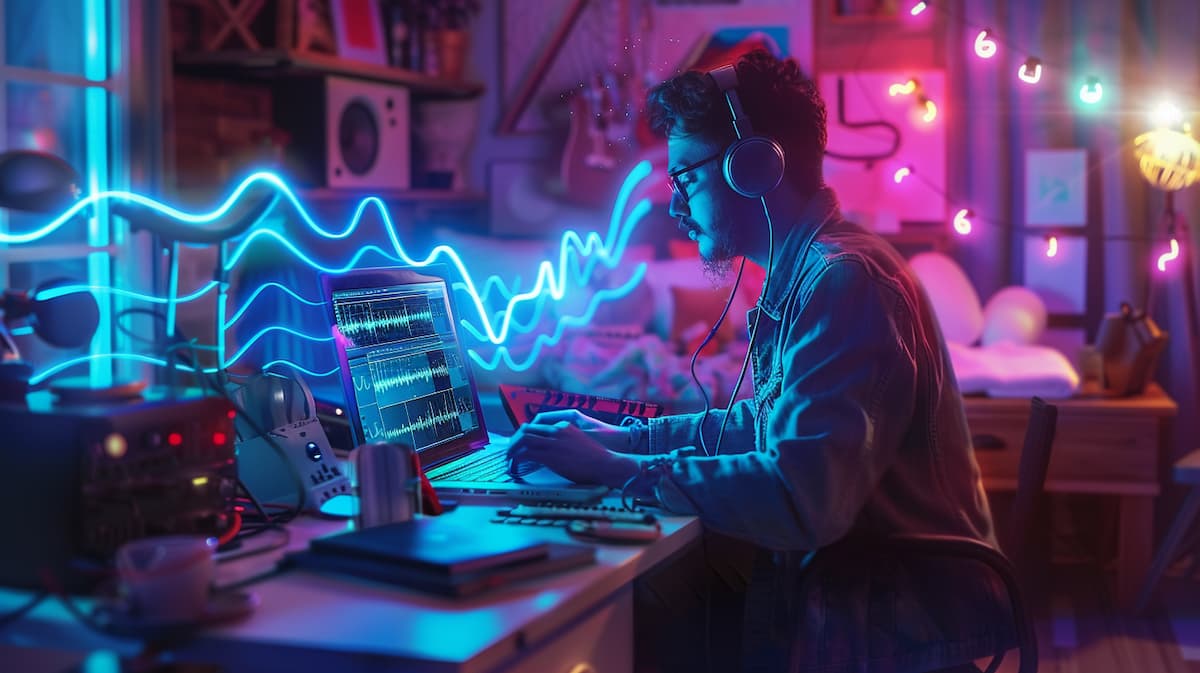 A_cinematic_scene_of_a_creator_editing_audio_on_a_lap